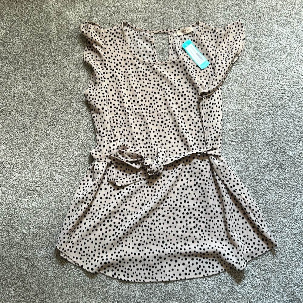 NWT Full Moon Claire maternity blouse size L